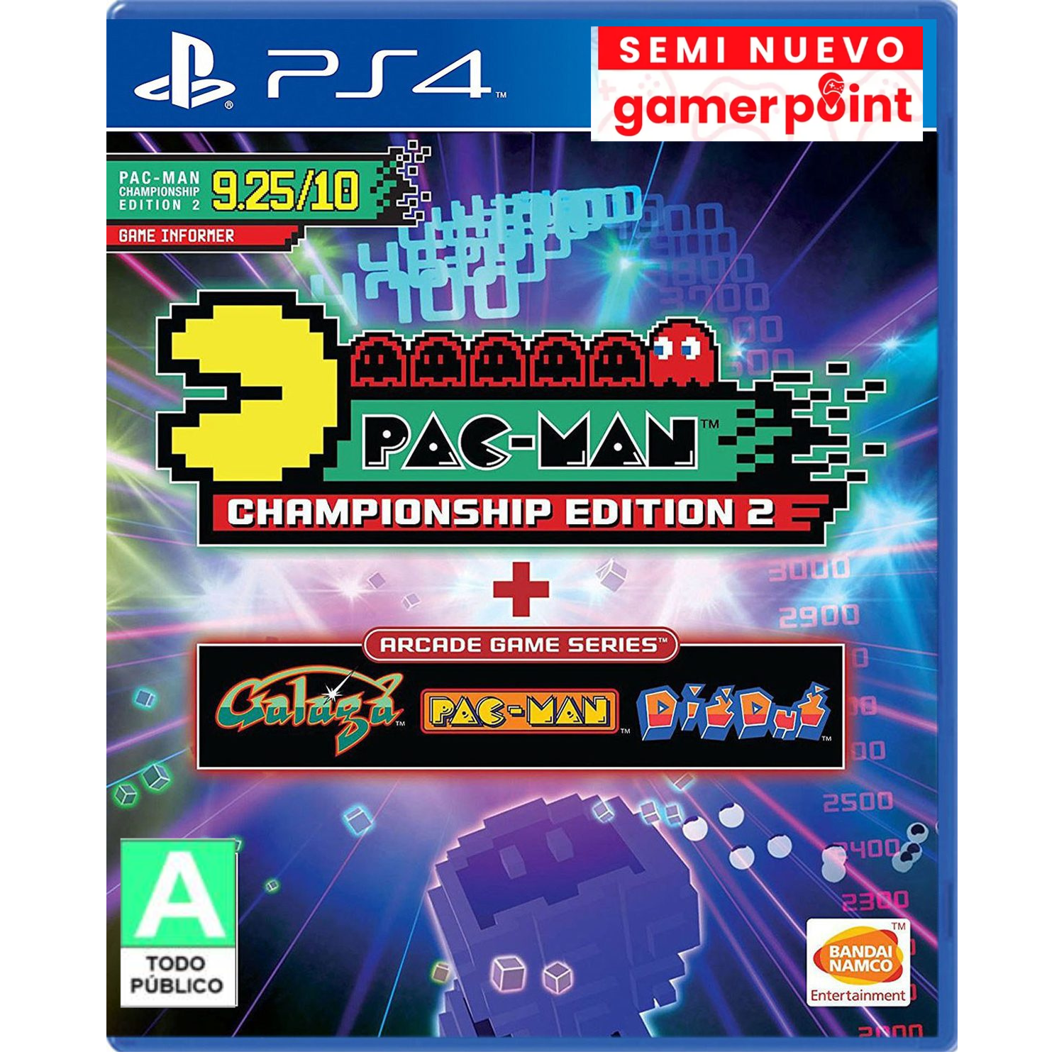 Pac-man Champioship Edition 2 + Arcade Game Series Ps4 Usado