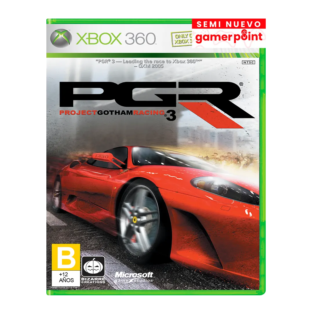 Pgr 3 Xbox 360  Usado