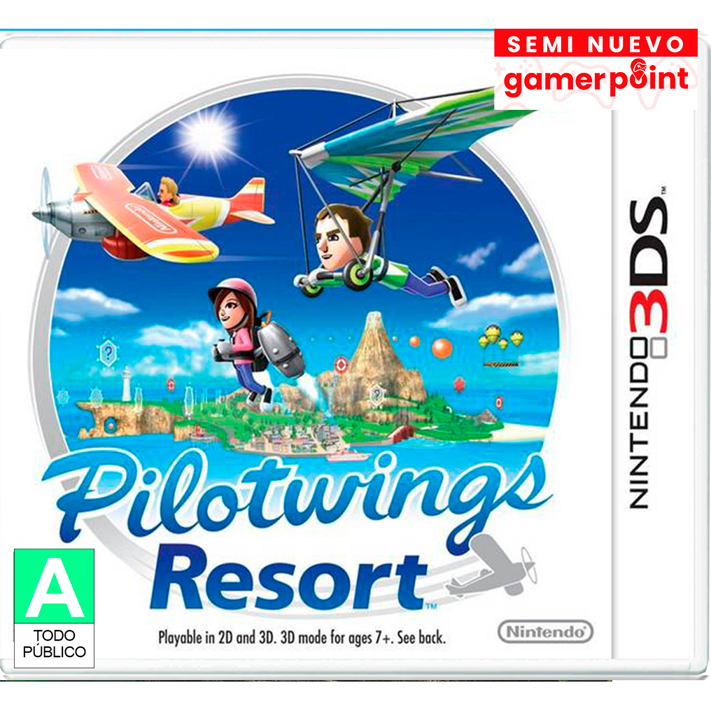 Pilotwings Resort 3Ds Usado