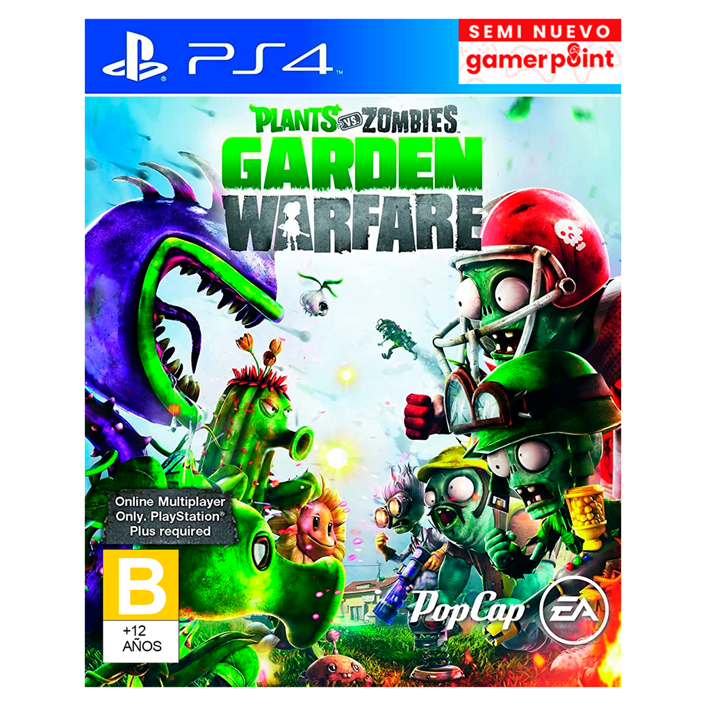 Plants Vs Zombies Garden Warfare Ps4  Usado