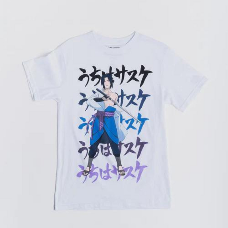 Playera Naruto: Sasuke Uchiha - Ataque (Mujer) M