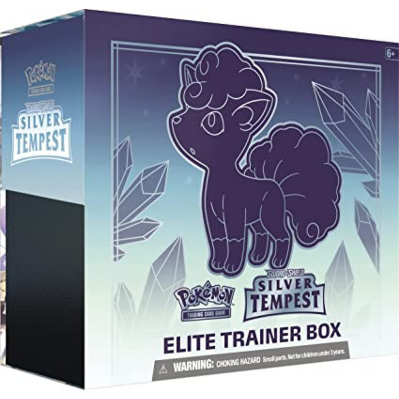 Pokémon TCG: Sword & Shield 12 - Silver Tempest Elite Trainer Box Pieza ESP