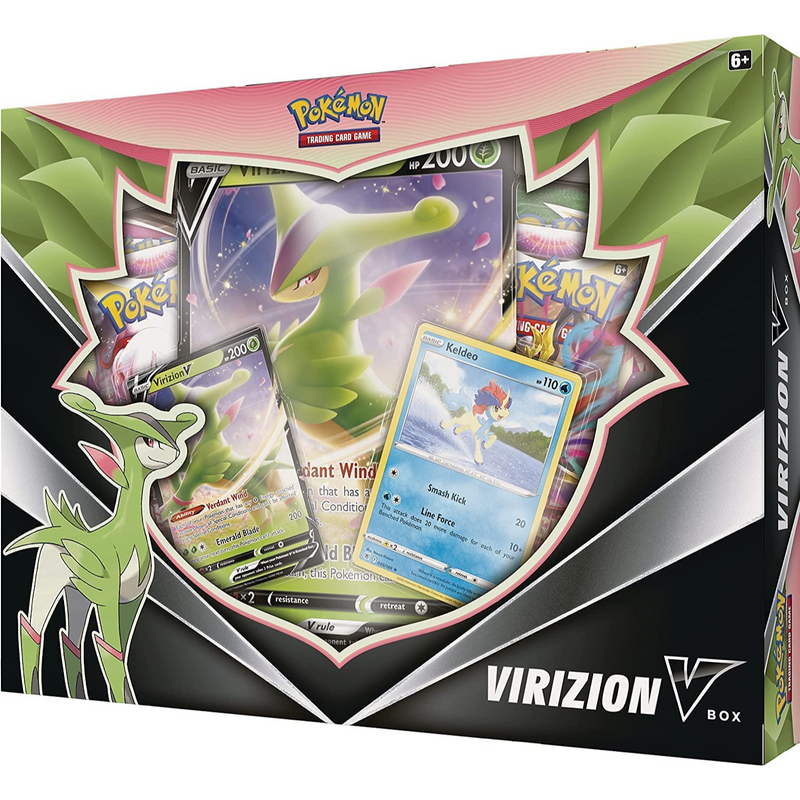 Pokémon TCG: Virizion V Box - Pieza Inglés