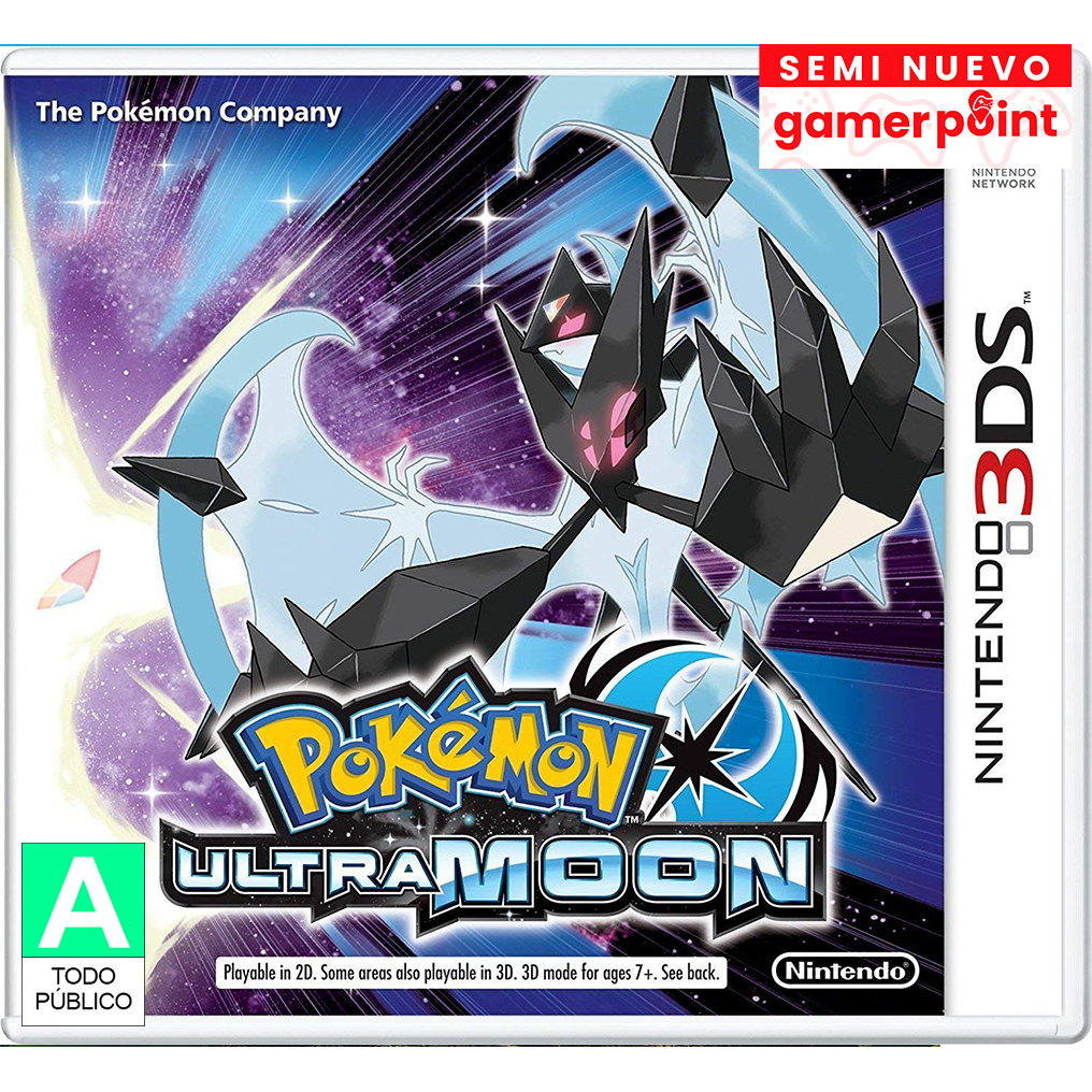 Pokemon Ultra Moon Nintendo  Usado