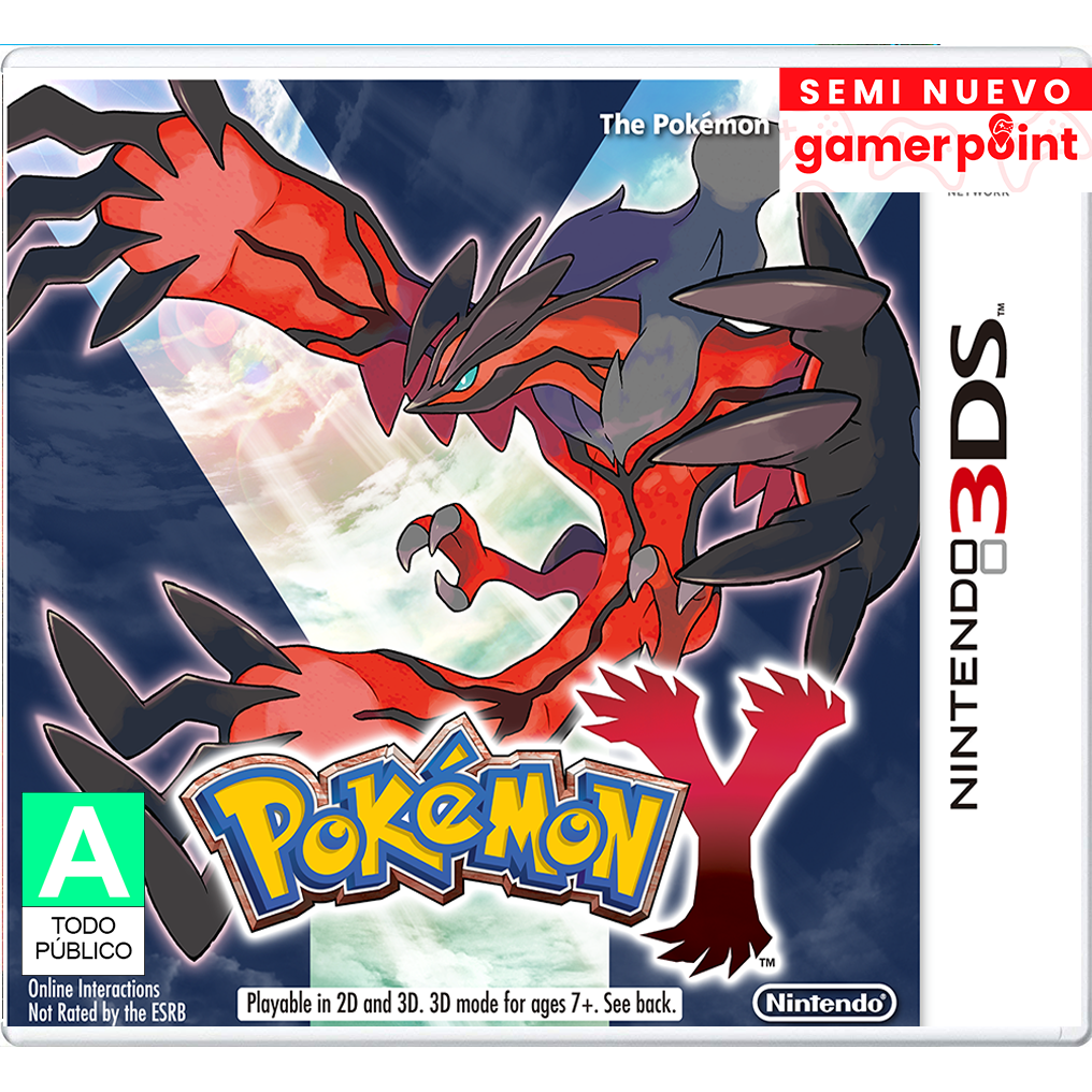 Pokemon Y 3Ds Usado