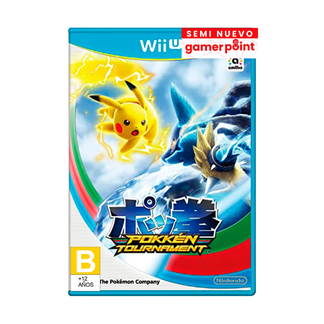 Pokken Tournament Wii U  Usado
