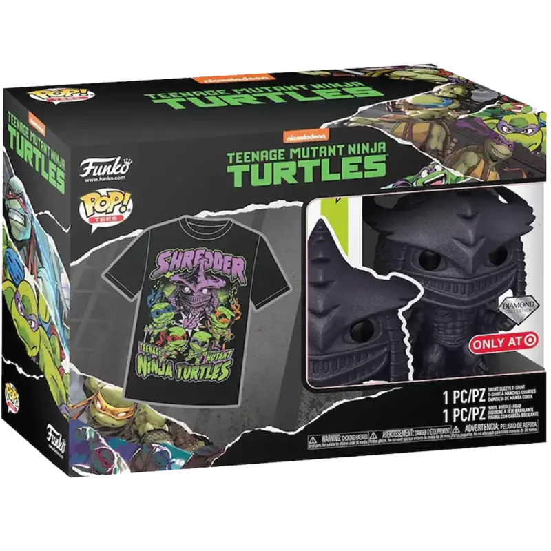 Pop & Tee Teenage Mutant Ninja Turtles - Shredder (Diamond Collection) M