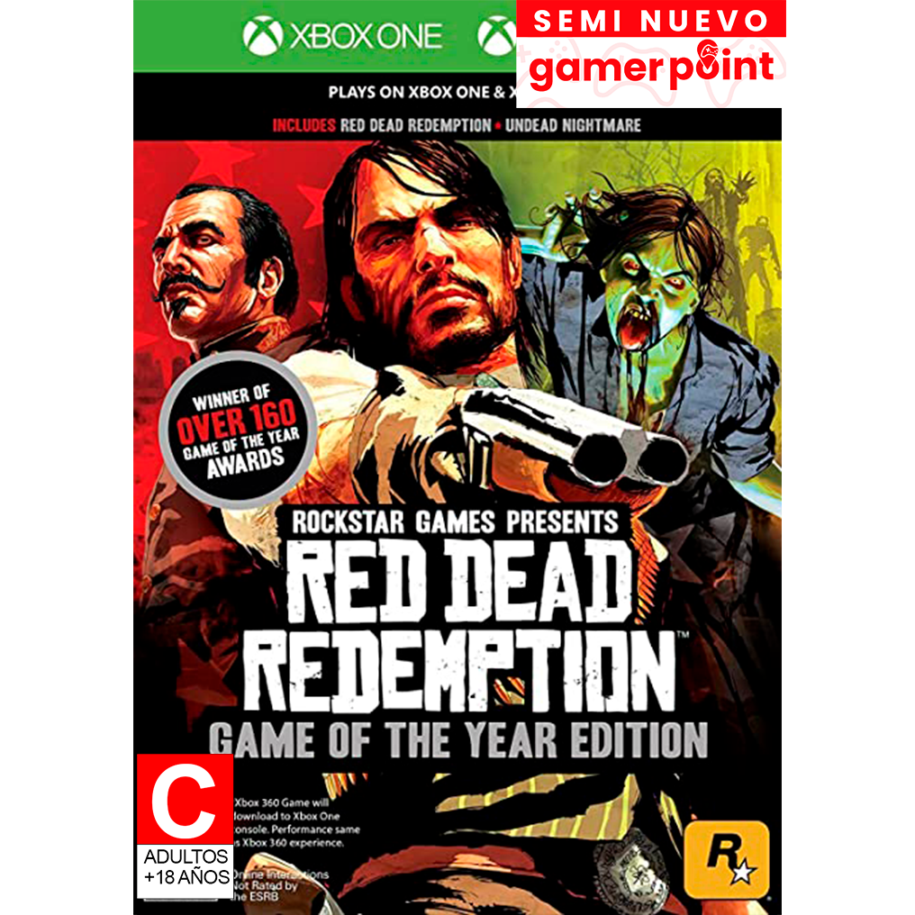 Red Dead Redemption Goty Xbox 360  Usado