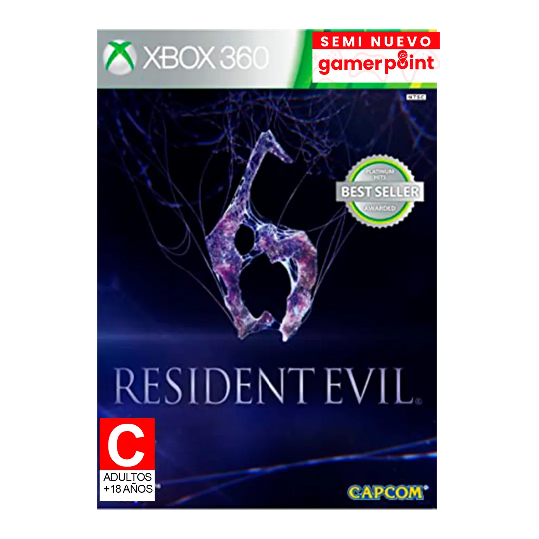 Resident Evil 6 Xbox 360  Usado