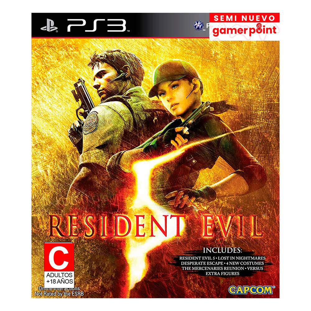 Resident Evil 5 Gold Edition Ps3  Usado