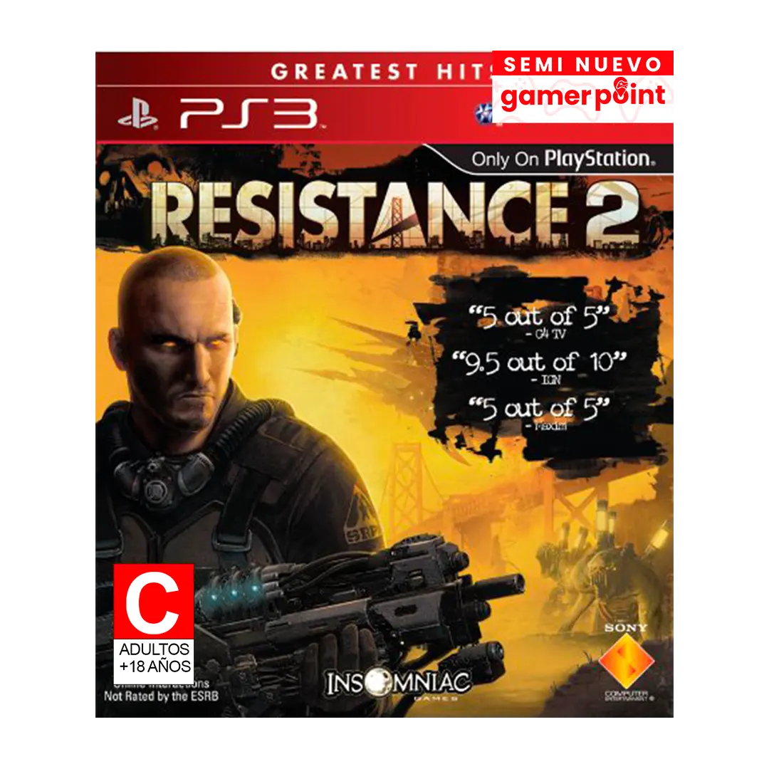 Resistance 2 Ps3  Usado