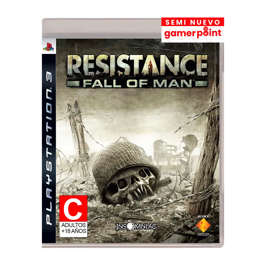 Resistance Fall Of Man Ps3  Usado
