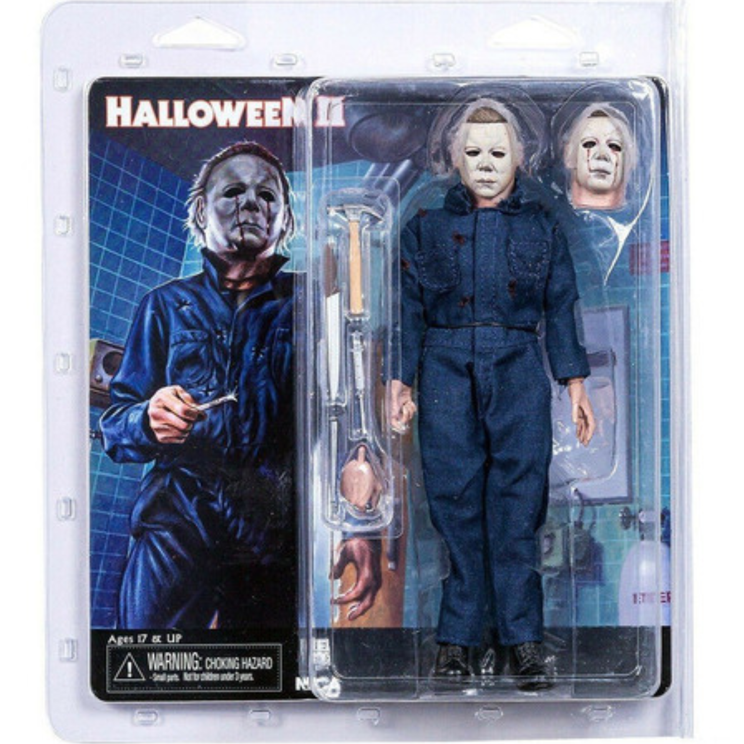 Retro Clothed Action  - Halloween 2 (1981) - 8" Michael Myer