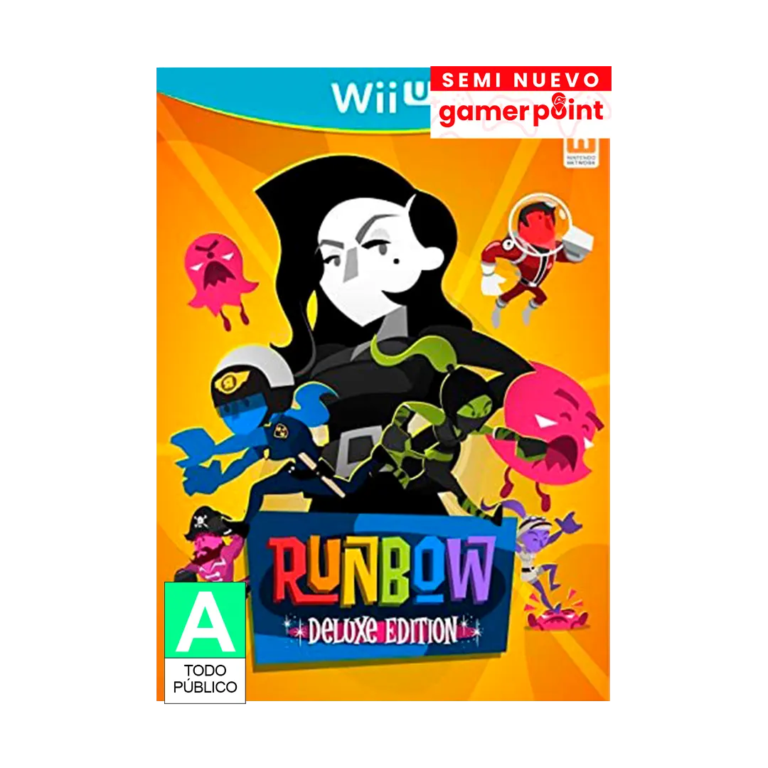 Runbow Deluxe Edition Wii U  Usado