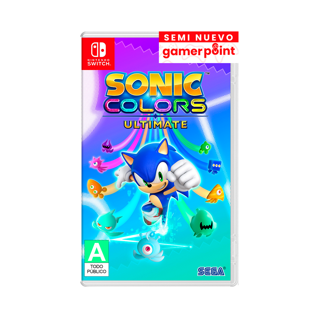 Sonic Colors Switch  Usado