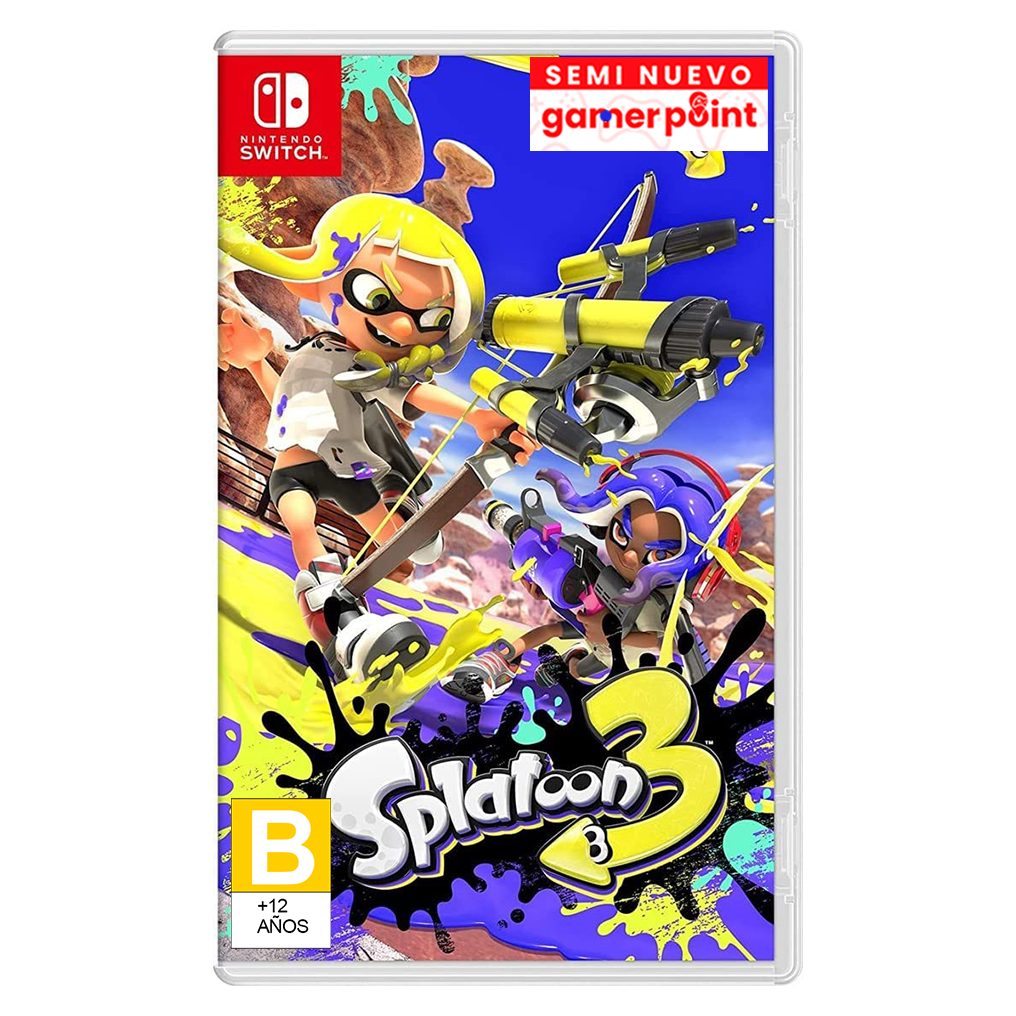 Splatoon 3 Switch Usado