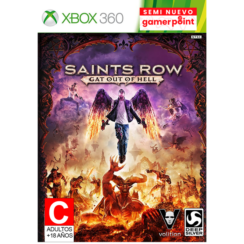 Saint Row Gatout Of Hell Xbox 360 Usado