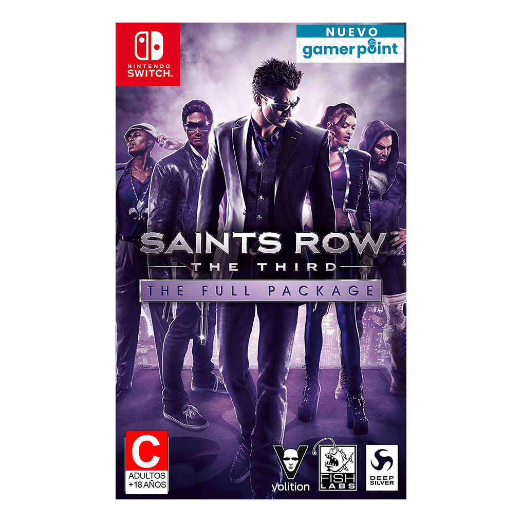 Saints Row The Third The Full Package Nintendo Switch