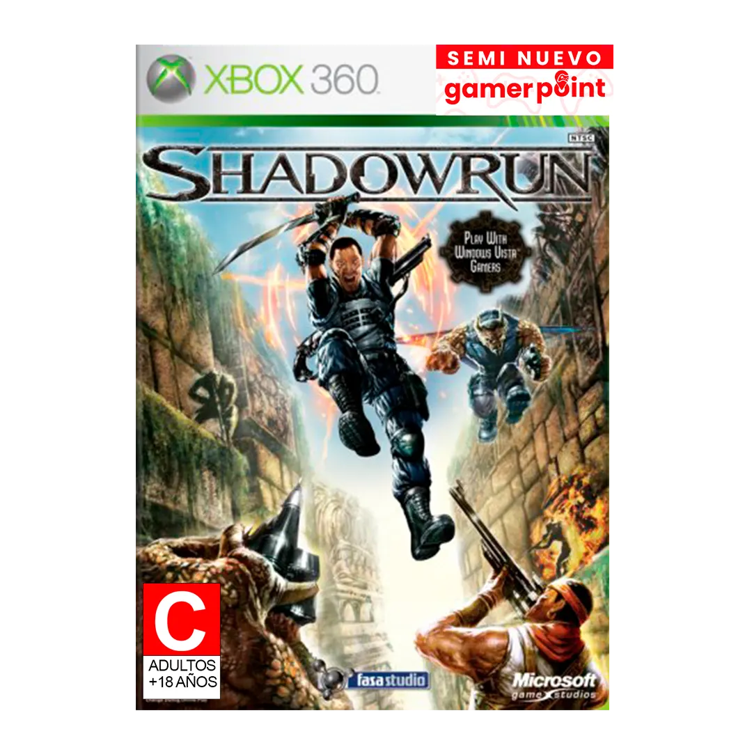 Shadowrun Xbox 360  Usado