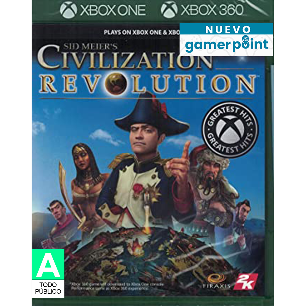 Sid Meier's Civilization Revolution Xbox 360 / Xbox One