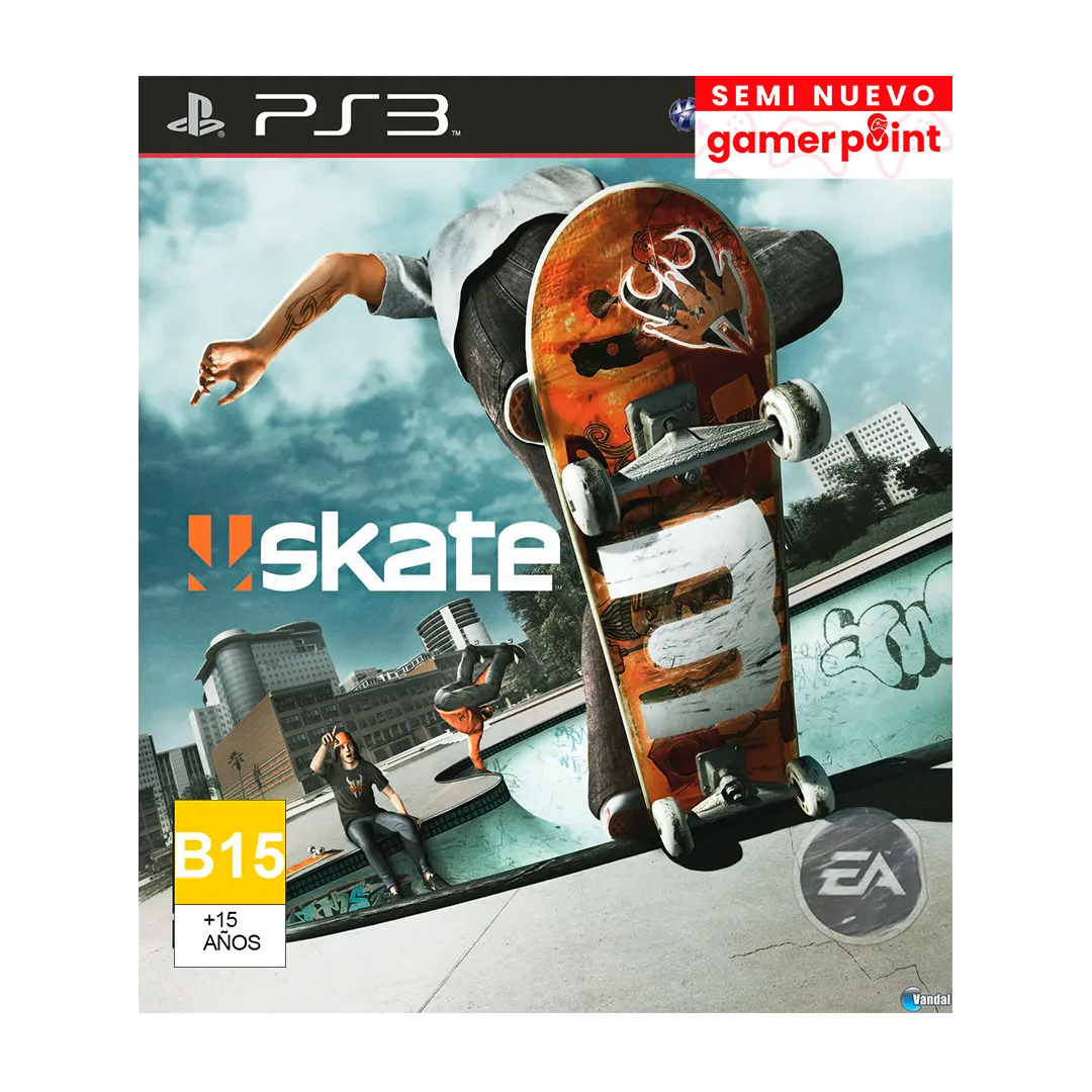 Skate 3 Ps3  Usado