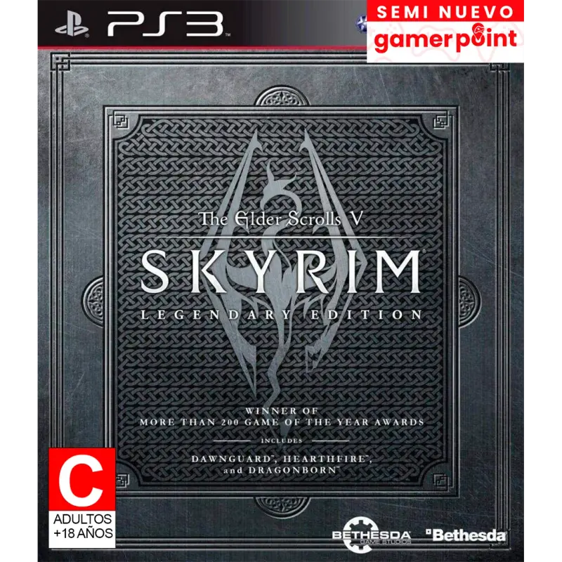 Skyrim Legendary Edition Ps3 Usado
