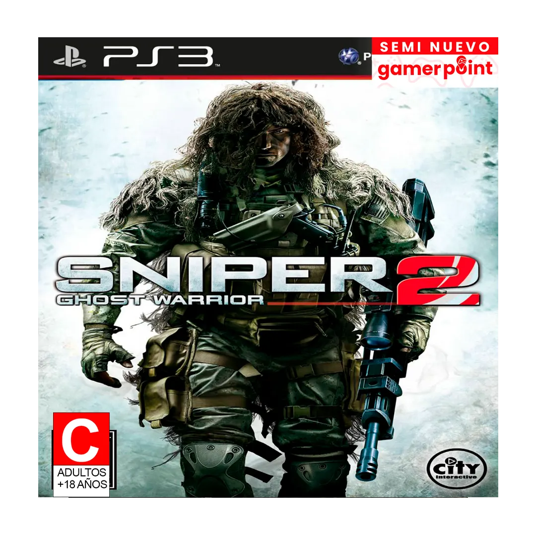Sniper Ghost Warriors 2 Ps3  Usado