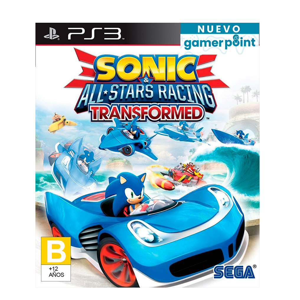Sonic y All-Stars Racing Transformed Ps3