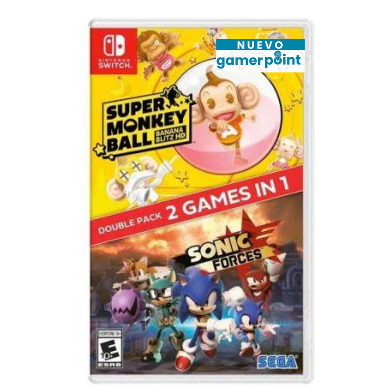 Sonic Forces + Super Monkey Ball -Banana Blitz Hd Nintendo Switch
