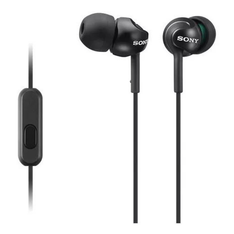 Sony Audífonos Intrauditivos Negro EX MDREX110APBQUC