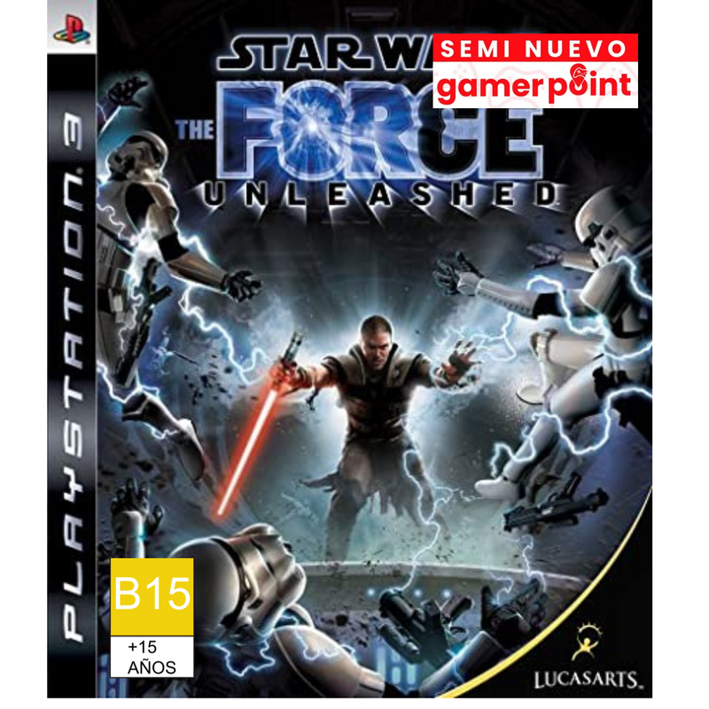 Star Wars the Force Unleashed ps3 usado