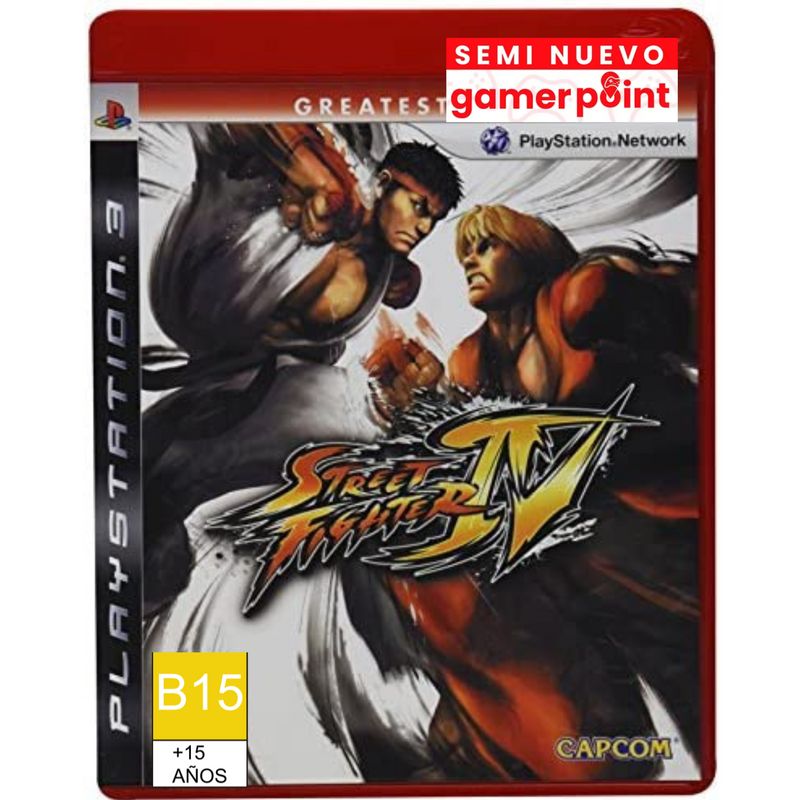 Street Fighter IV Ps3 Usado