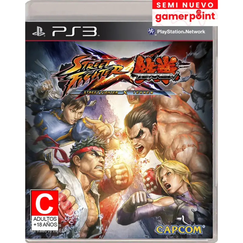 Street Fighter X Tekken Ps3  Usado