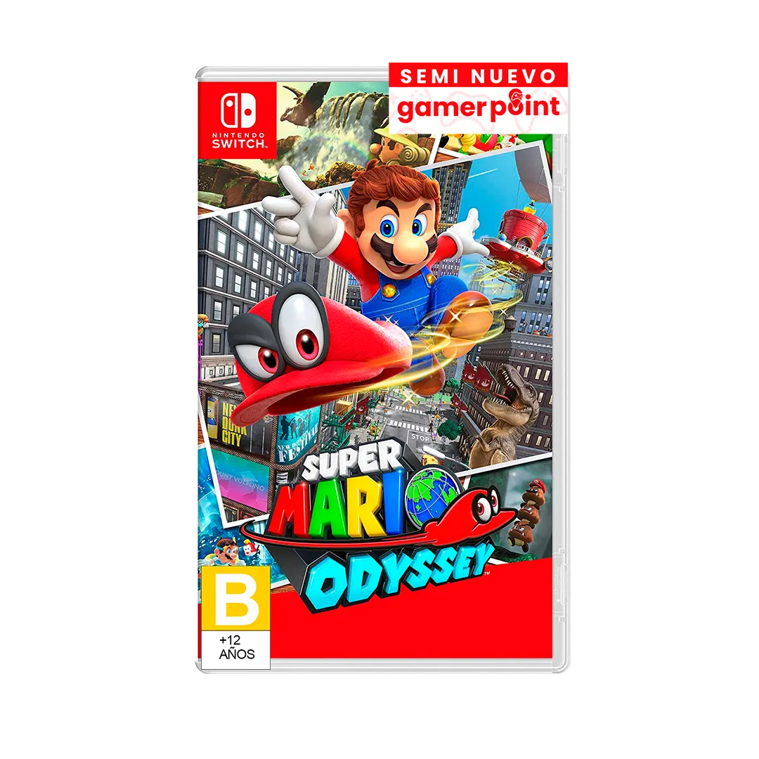 Super Mario Odyssey Nintendo Switch  Usado