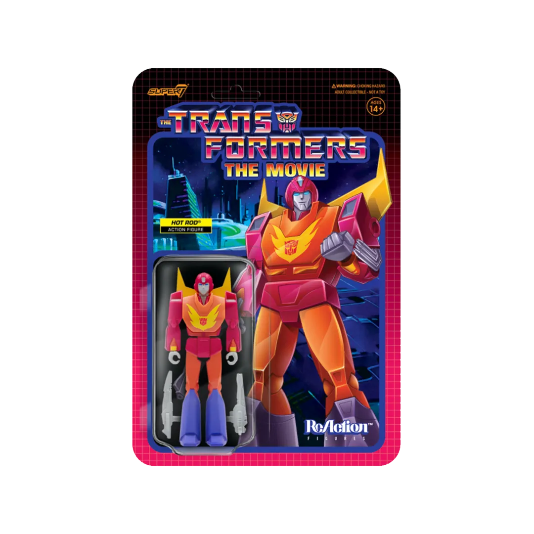 Super7 ReAction: Transformers - Hot Rod