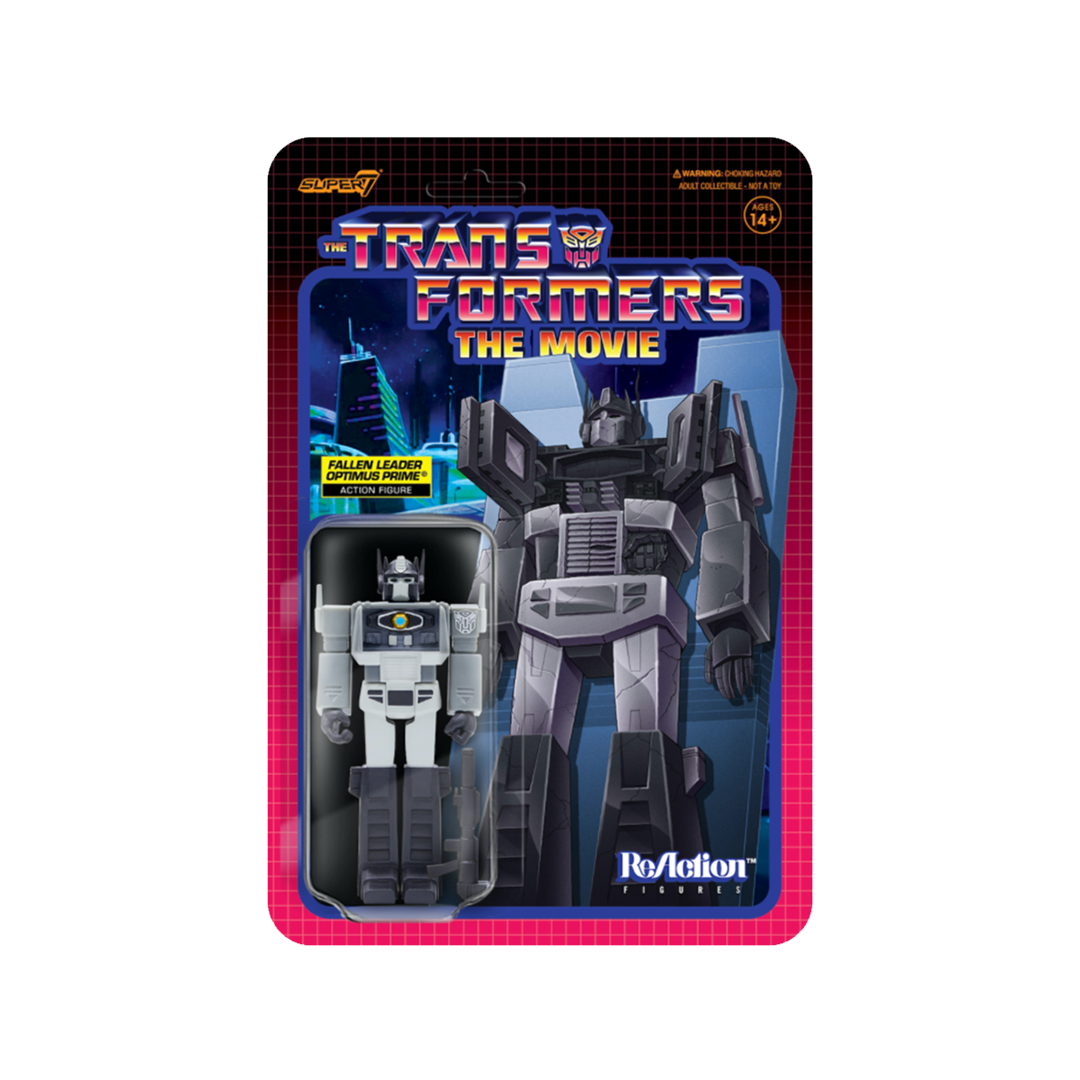 Super7 ReAction: Transformers - Optimus Muerto