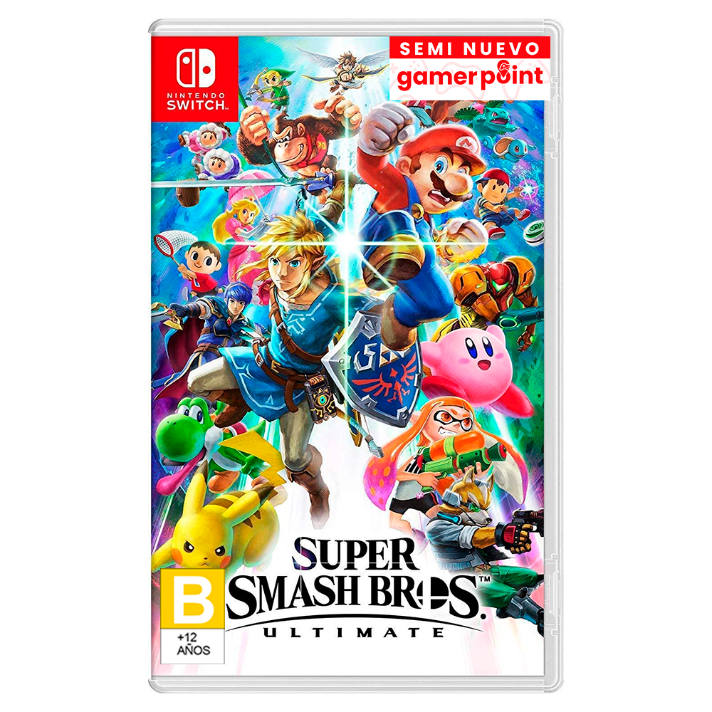 Super Smash Bros Ultimate Nintendo Switch Usado