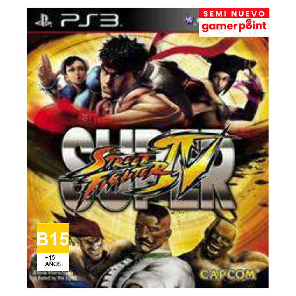 Super street fighter IV PS3 usado