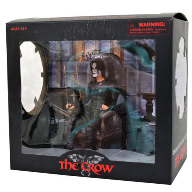 The Crow Figures 7" W/ Chair Dlx Box Set 2021 Sdcc Exclusive