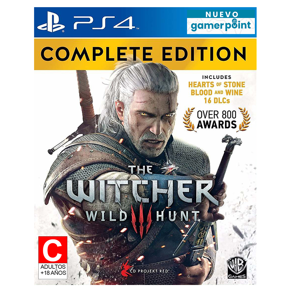 The Witcher III Complete Edition Ps4