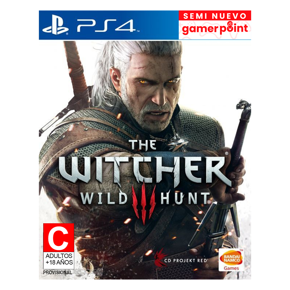 The Witcher 3 Wild Hunt Ps4 Usado