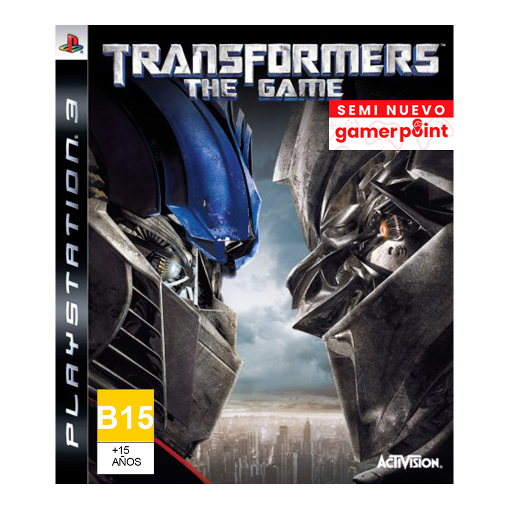Transformers The Game Ps3 Usado