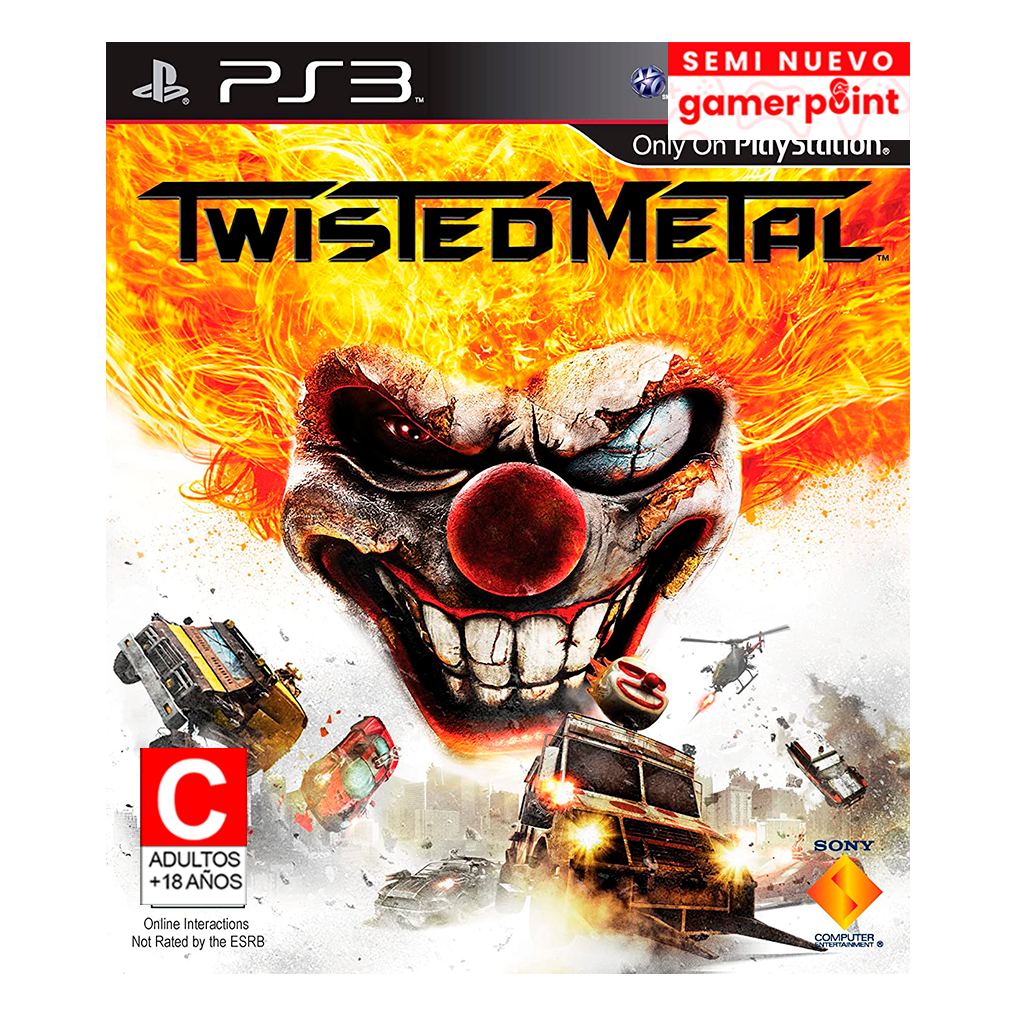 Twisted metal PS3 usado