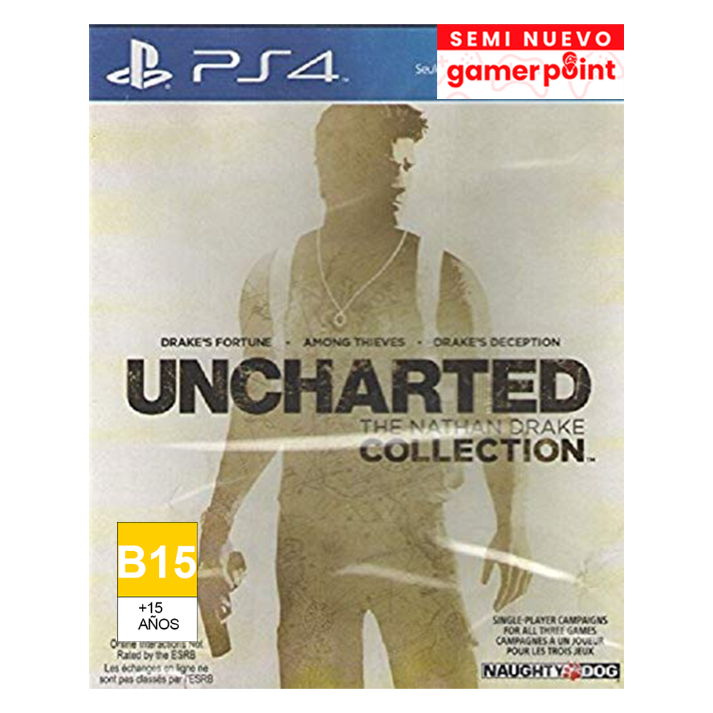 Uncharted Collection Ps4  Usado