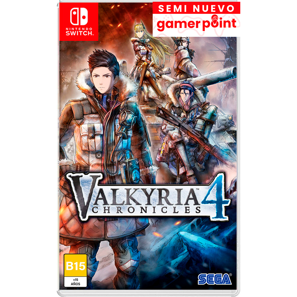 Valkyria Chronicles 4 Nintendo Switch Usado