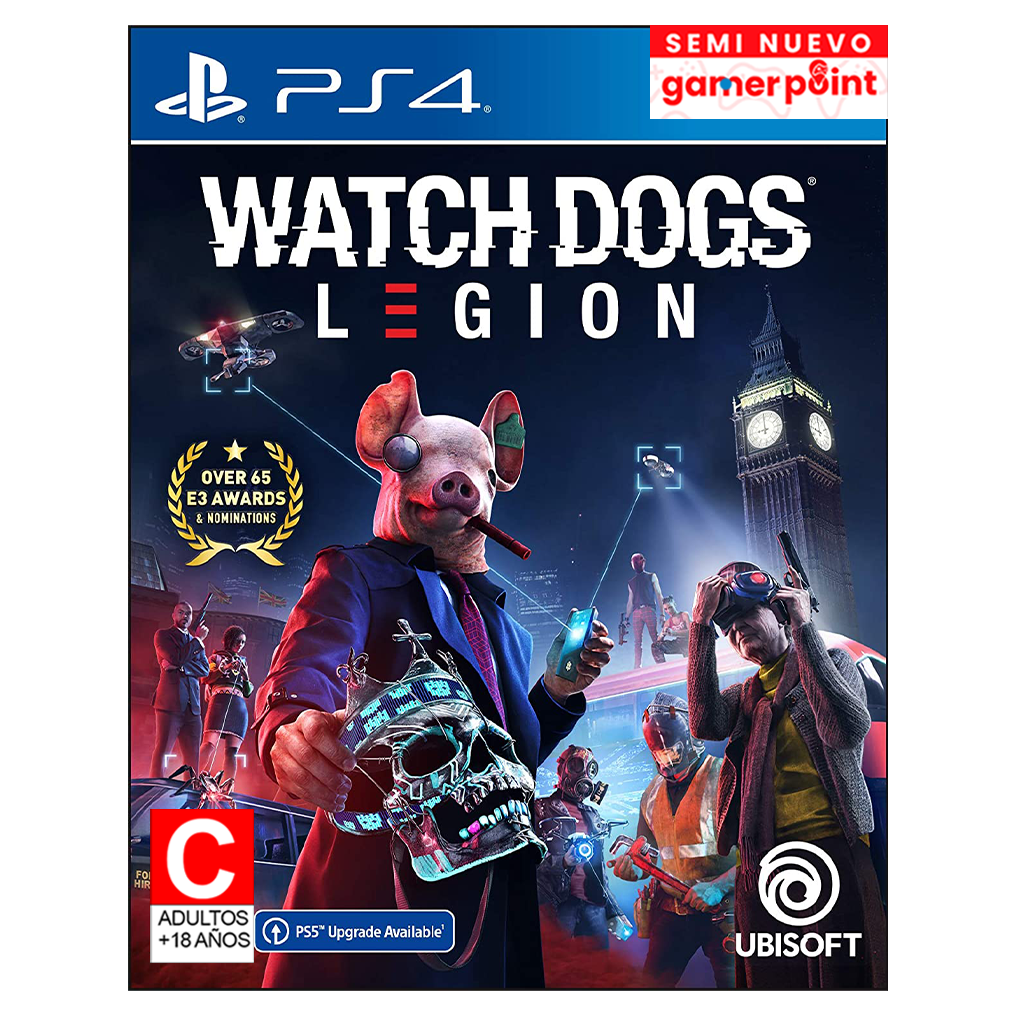 Watch Dogs Legion Ps4 Usado