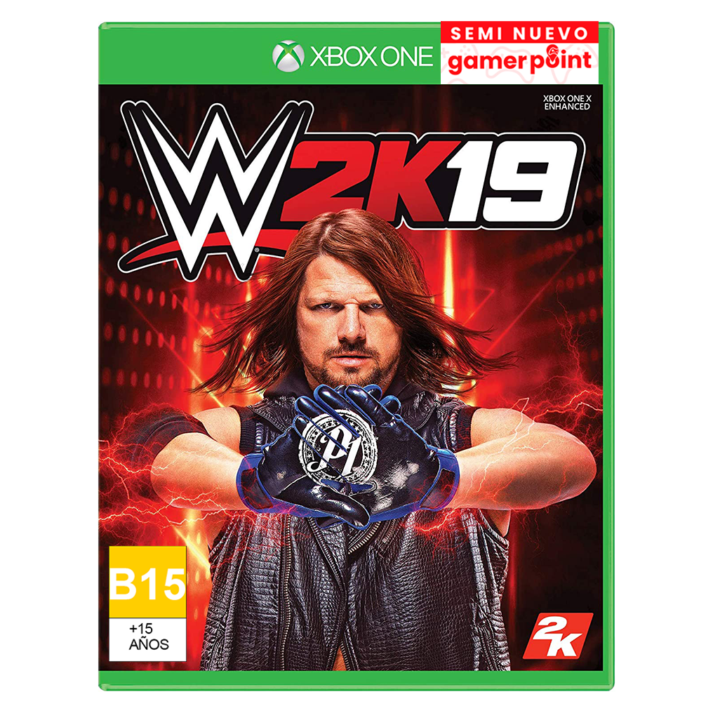 WWE 2K19 Xbox one Usado