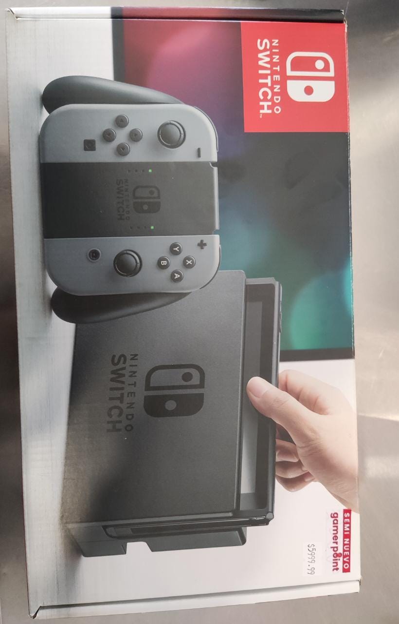 Consola Nintendo Switch Gris Usada
