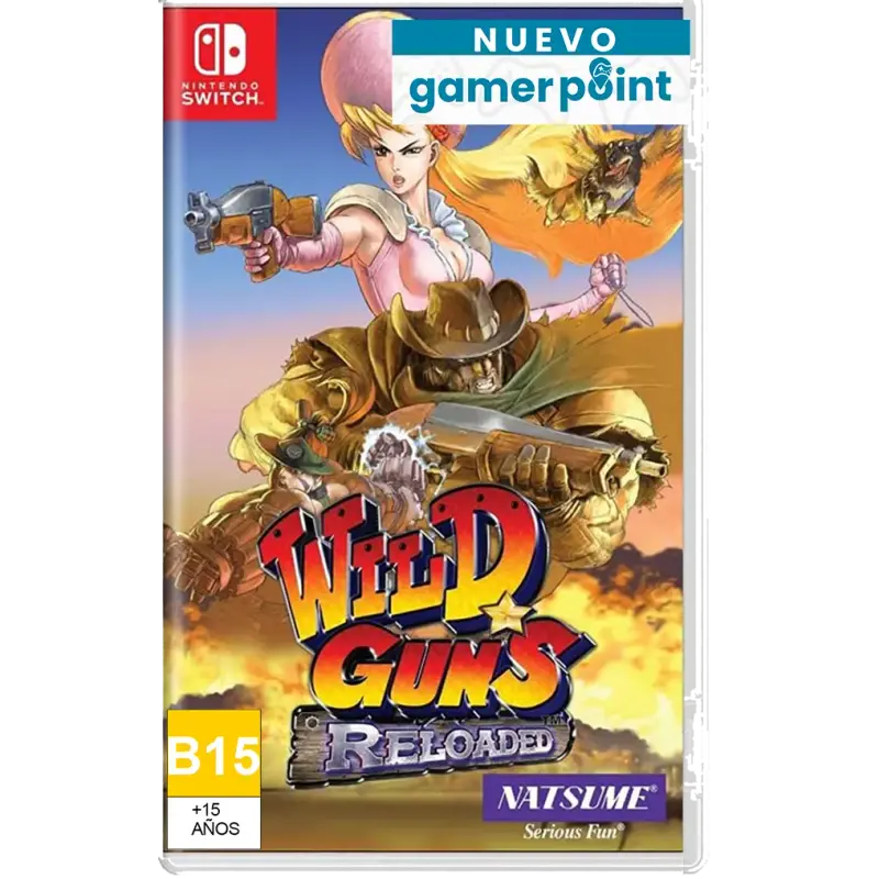 Wild Guns Reloaded Nintendo Switch