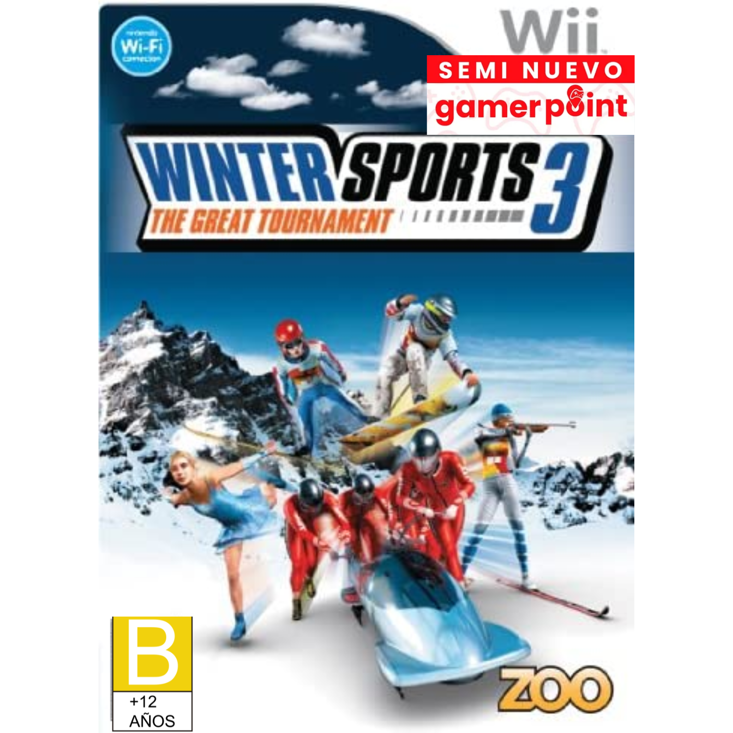 Winter Sports 3 The Great Tournament Wii Usado